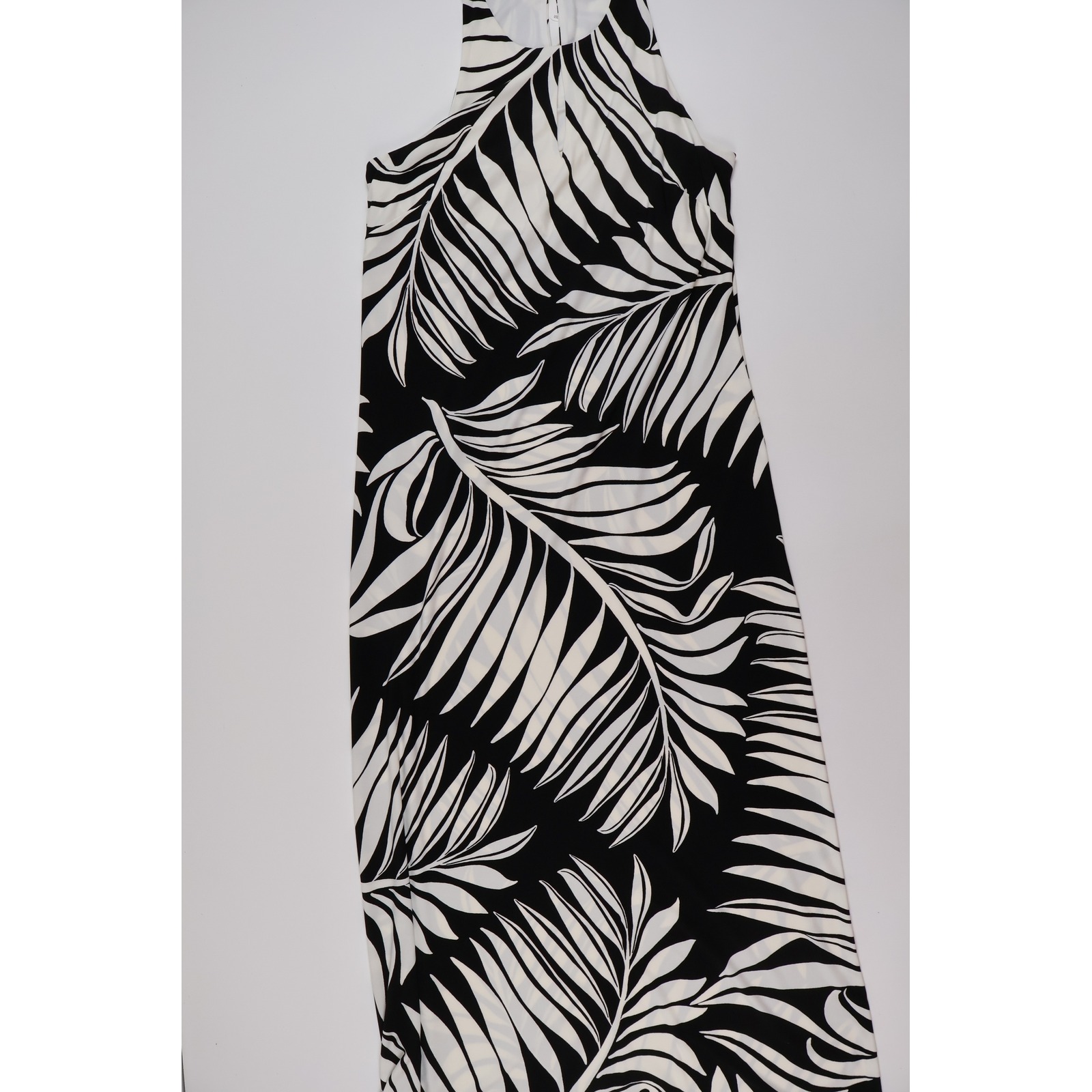 Tommy Bahama Maxi Dress Carmela Lush Zebra Black White M Nwt Msrp $198